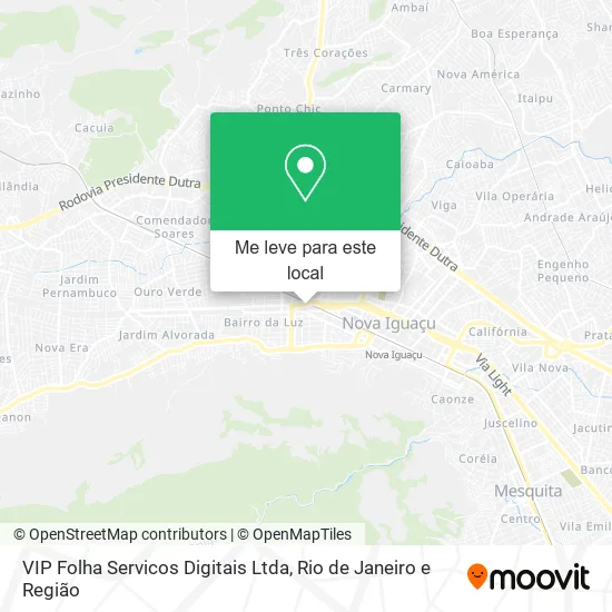 VIP Folha Servicos Digitais Ltda mapa