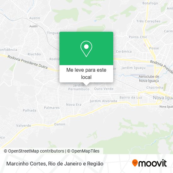 Marcinho Cortes mapa