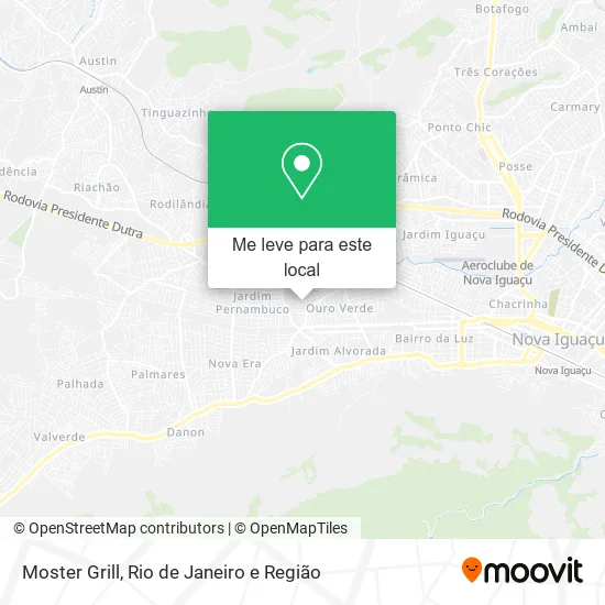 Moster Grill mapa