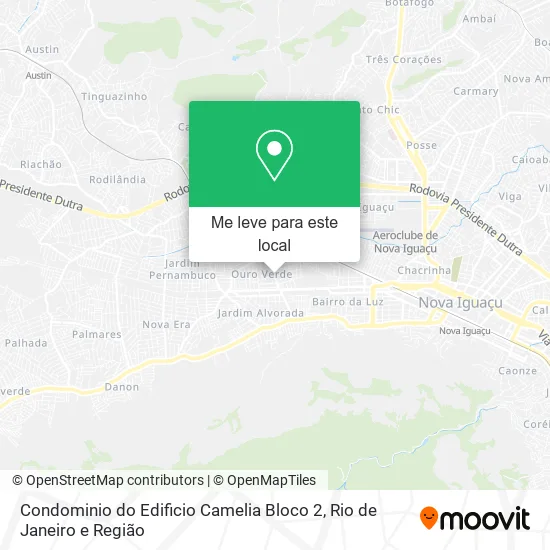 Condominio do Edificio Camelia Bloco 2 mapa