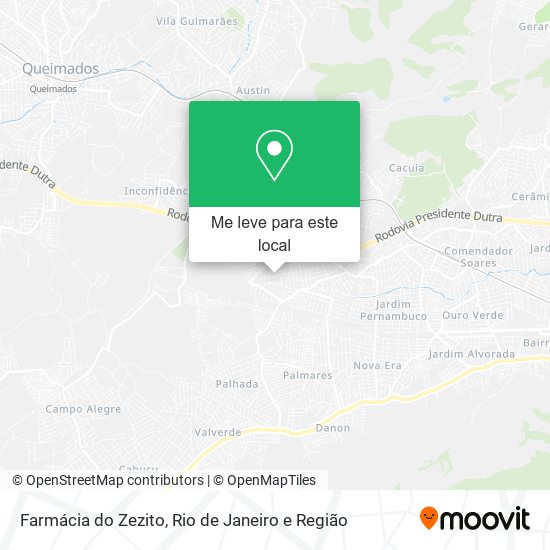 Farmácia do Zezito mapa