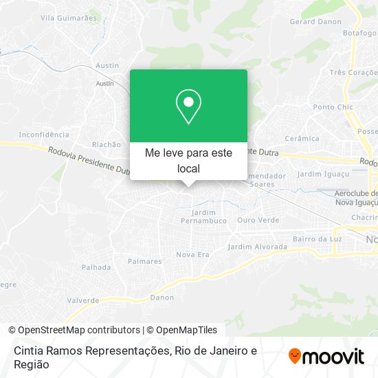 Cintia Ramos Representações mapa