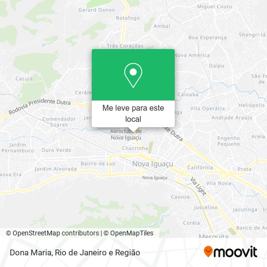 Dona Maria mapa
