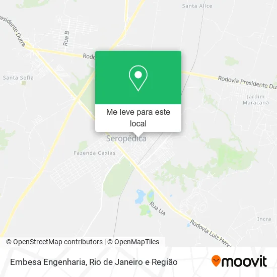 Embesa Engenharia mapa