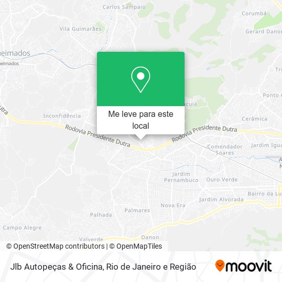 Jlb Autopeças & Oficina mapa