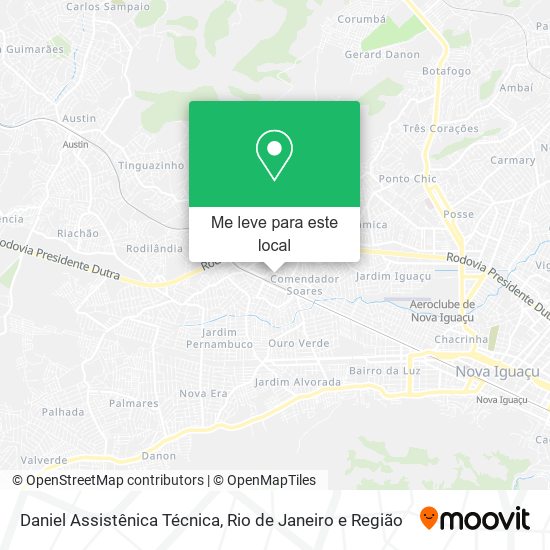 Daniel Assistênica Técnica mapa