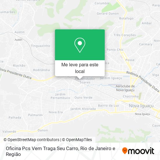 Oficina Pcs Vem Traga Seu Carro mapa