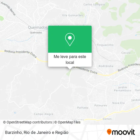 Barzinho mapa