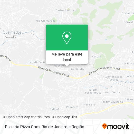 Pizzaria Pizza.Com mapa