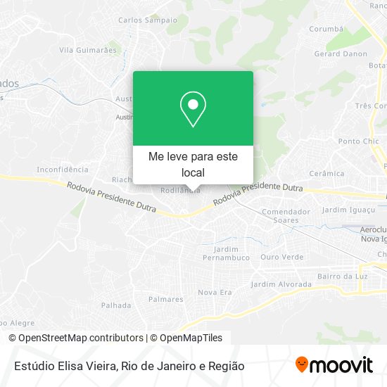 Estúdio Elisa Vieira mapa
