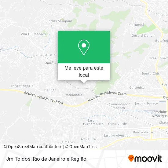 Jm Toldos mapa