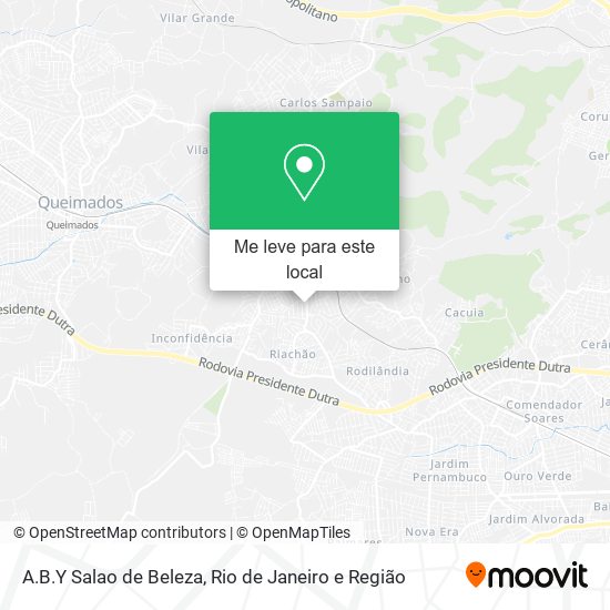 A.B.Y Salao de Beleza mapa