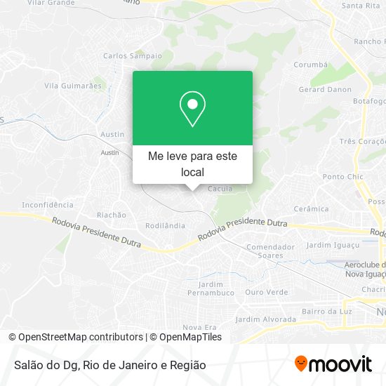 Salão do Dg mapa