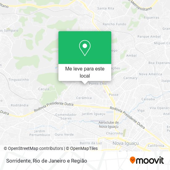 Sorridente mapa