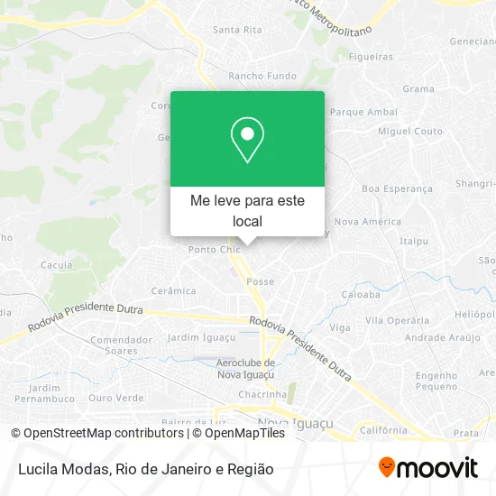 Lucila Modas mapa