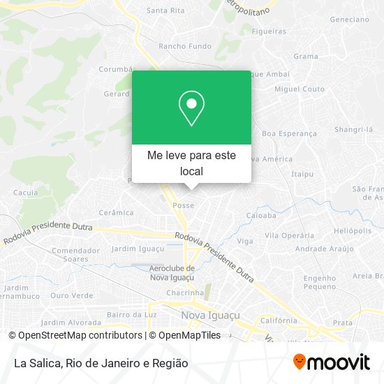 La Salica mapa