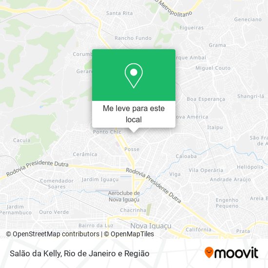 Salão da Kelly mapa