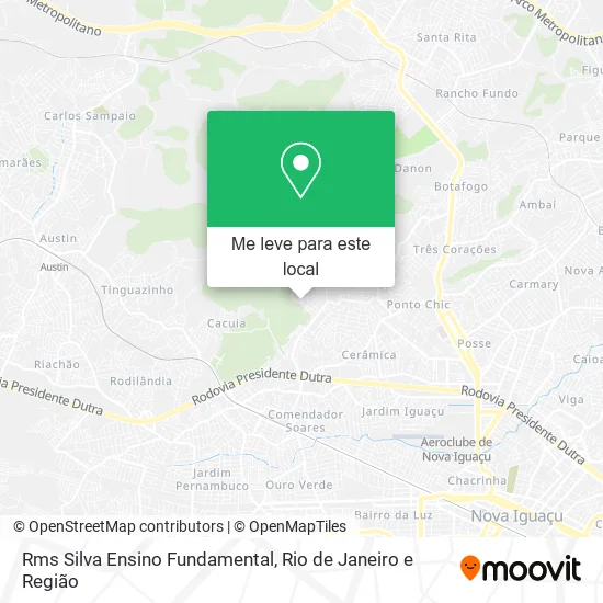 Rms Silva Ensino Fundamental mapa