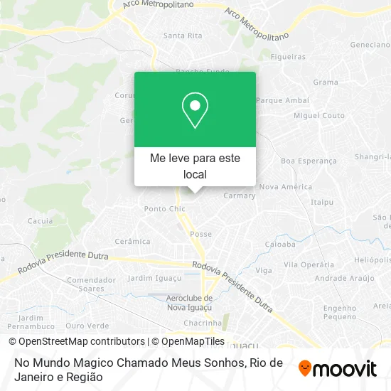 No Mundo Magico Chamado Meus Sonhos mapa