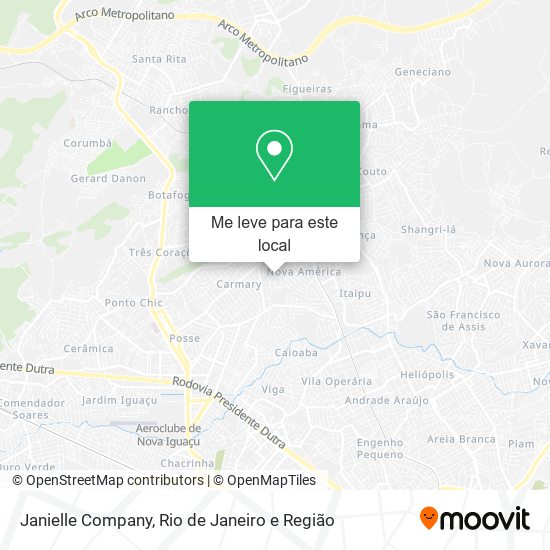 Janielle Company mapa