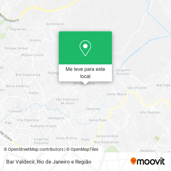Bar Valdecir mapa