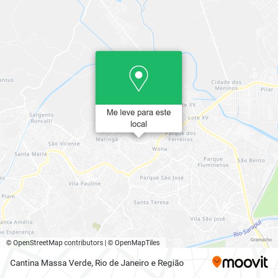 Cantina Massa Verde mapa