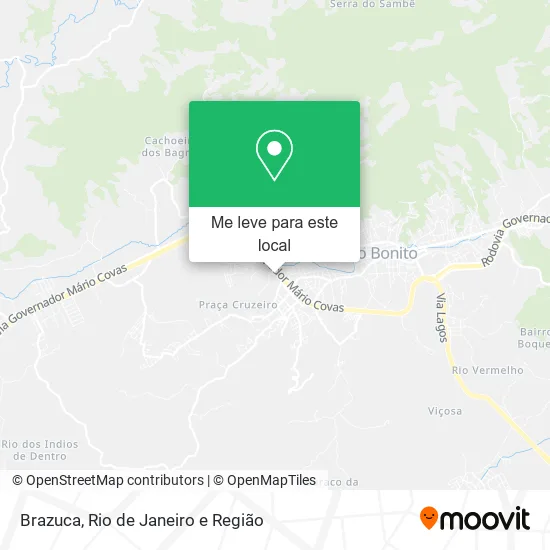 Brazuca mapa