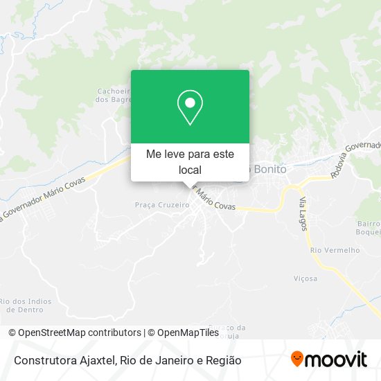 Construtora Ajaxtel mapa