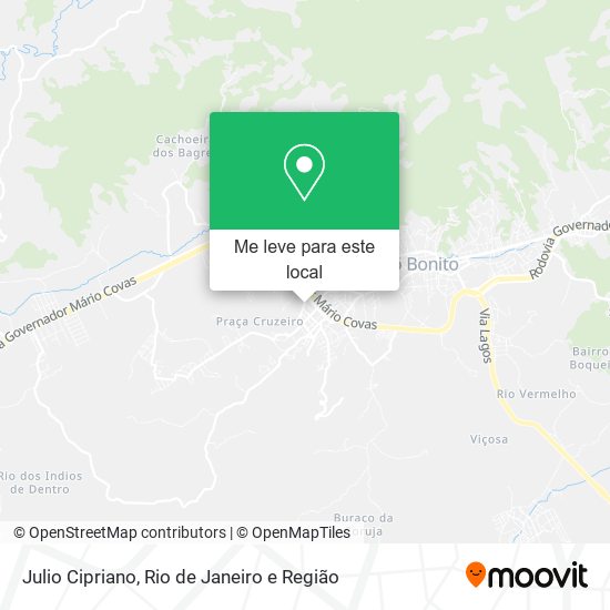 Julio Cipriano mapa