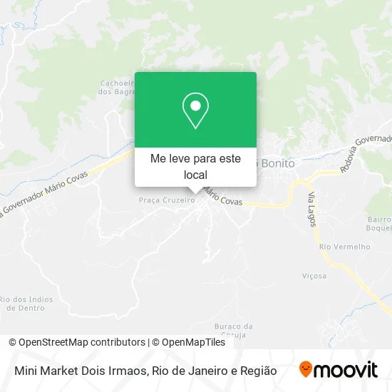 Mini Market Dois Irmaos mapa