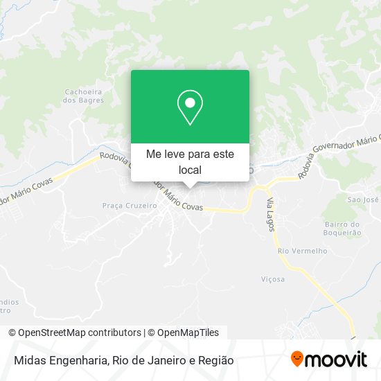 Midas Engenharia mapa