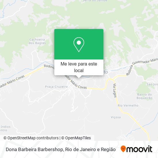 Dona Barbeira Barbershop mapa