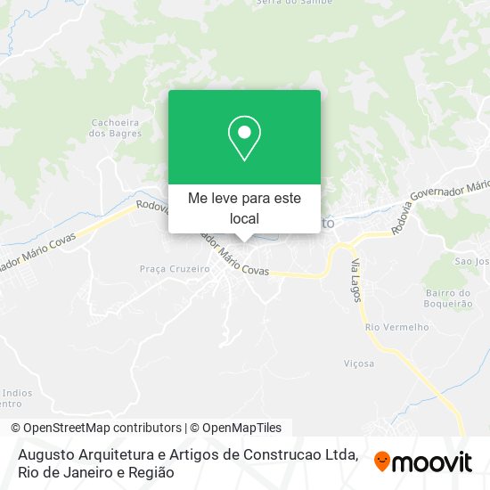 Augusto Arquitetura e Artigos de Construcao Ltda mapa