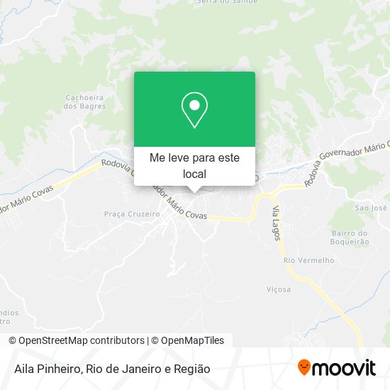 Aila Pinheiro mapa