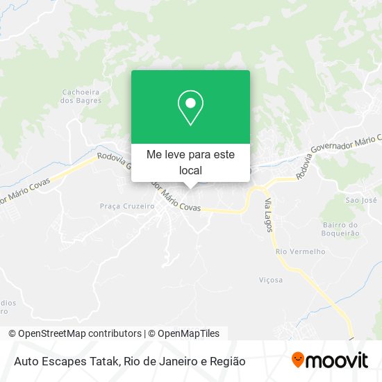 Auto Escapes Tatak mapa