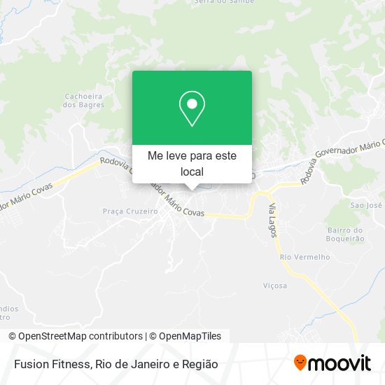 Fusion Fitness mapa