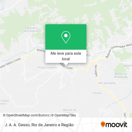 J. A. A. Gesso mapa