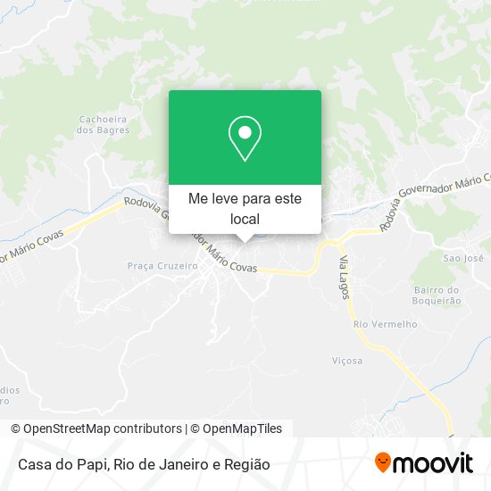 Casa do Papi mapa