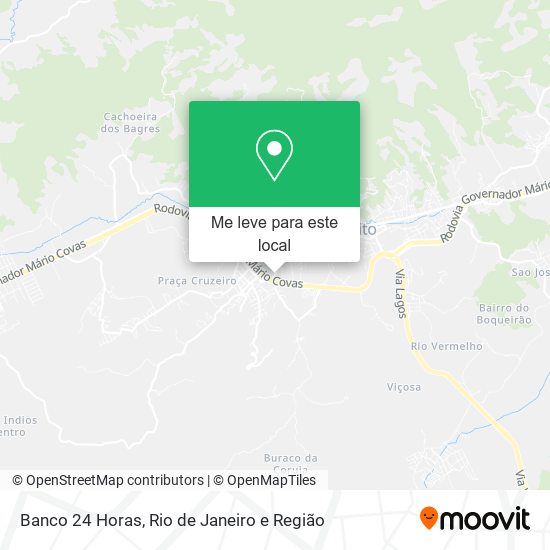 Banco 24 Horas mapa