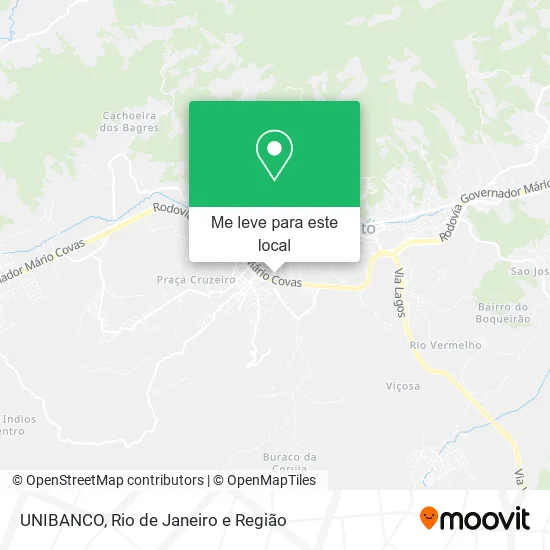 UNIBANCO mapa