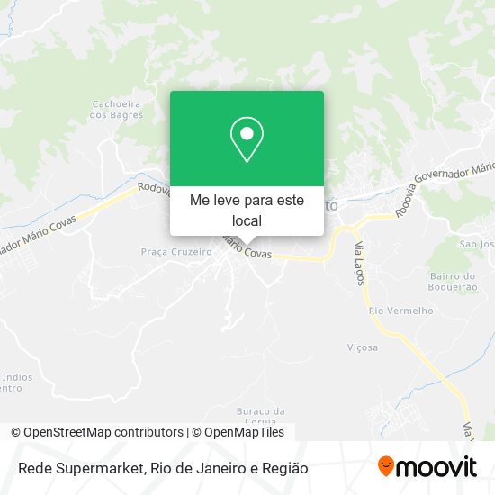 Rede Supermarket mapa