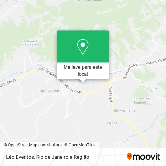 Léo Eventos mapa