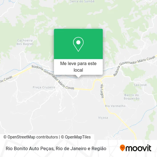 Rio Bonito Auto Peças mapa
