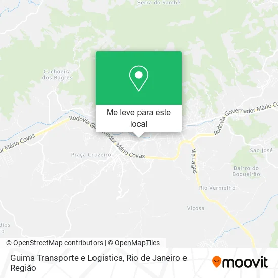 Guima Transporte e Logistica mapa