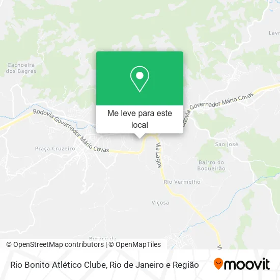 Rio Bonito Atlético Clube mapa