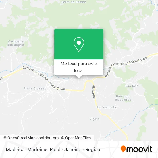 Madeicar Madeiras mapa