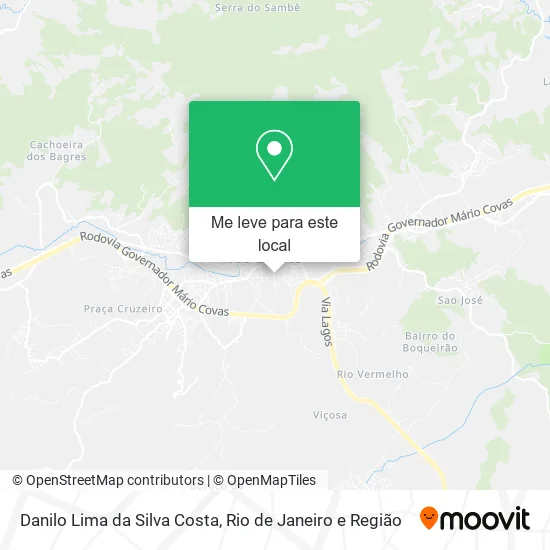 Danilo Lima da Silva Costa mapa