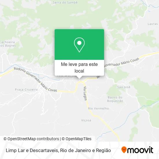 Limp Lar e Descartaveis mapa