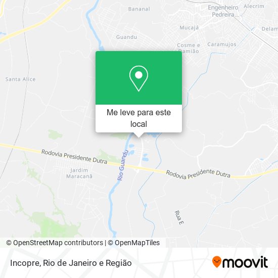 Incopre mapa