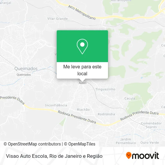 Visao Auto Escola mapa